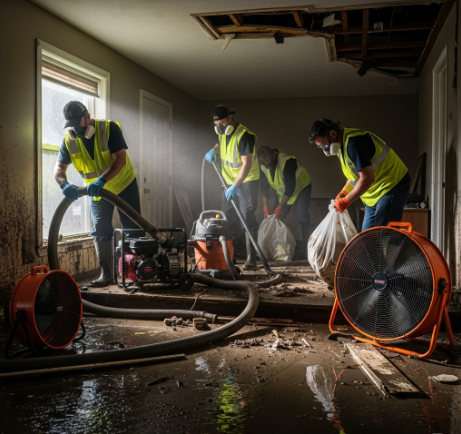 emergency flood cleanup