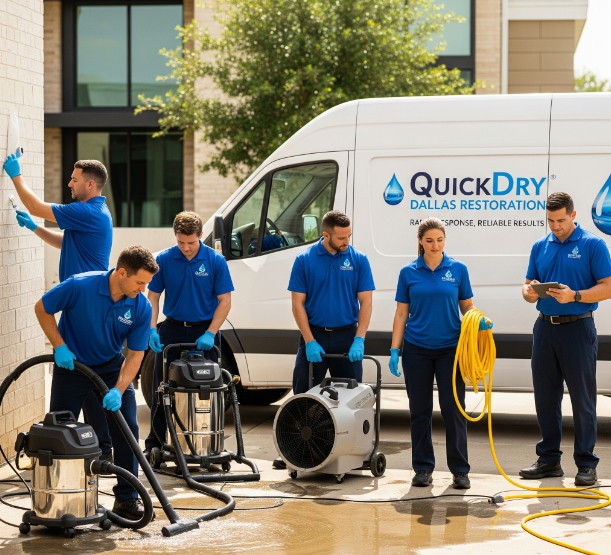 quickdry dallas restoration team
